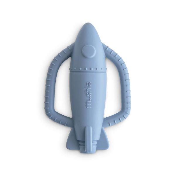 Mushie - Silicone Rattle Teether