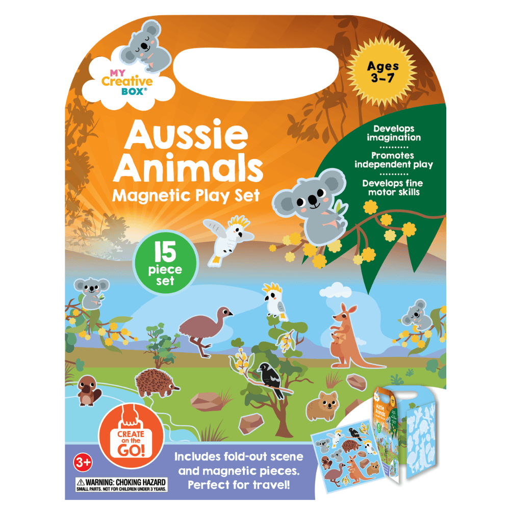 My Creative Box - Aussie Animals Magnetic Play Set
