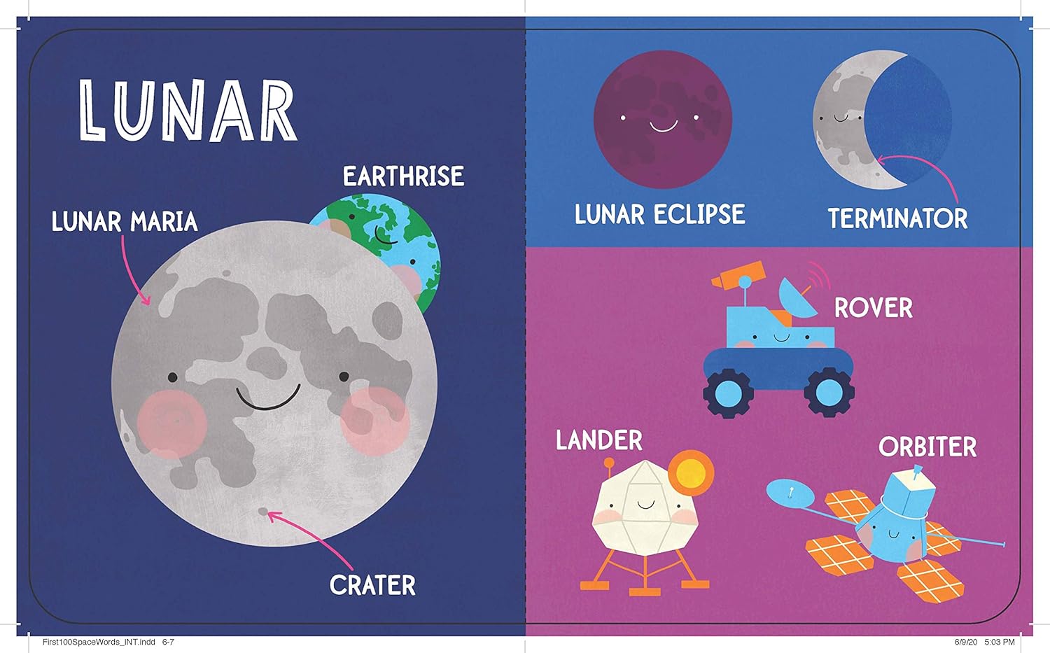 Space R Words My First 100 Space Words: My First STEAM Words Series - Boardbook ...