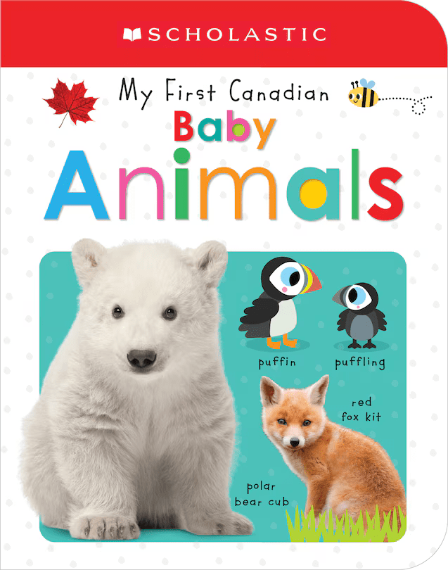 My First Canadian: Baby Animals - Board Book