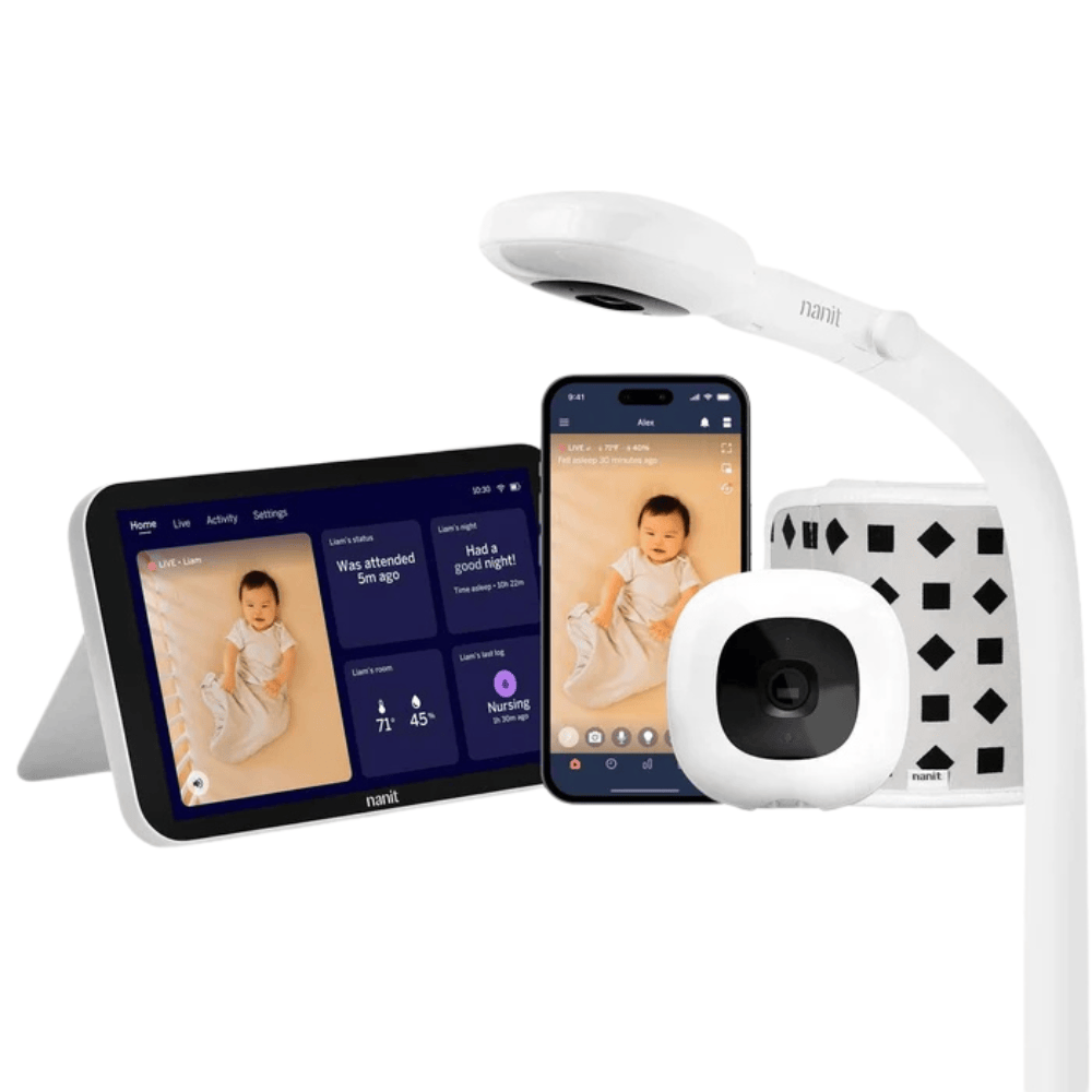 Nanit - Smart Baby Monitor System with Floor Stand Bundle