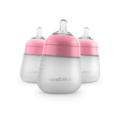 Nanobebe - Flexy Silicone Baby Bottle (3 pack)