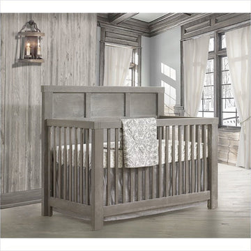 Natart - Rustico Convertible Crib Owl / Blank Cribs & Baby Furniture