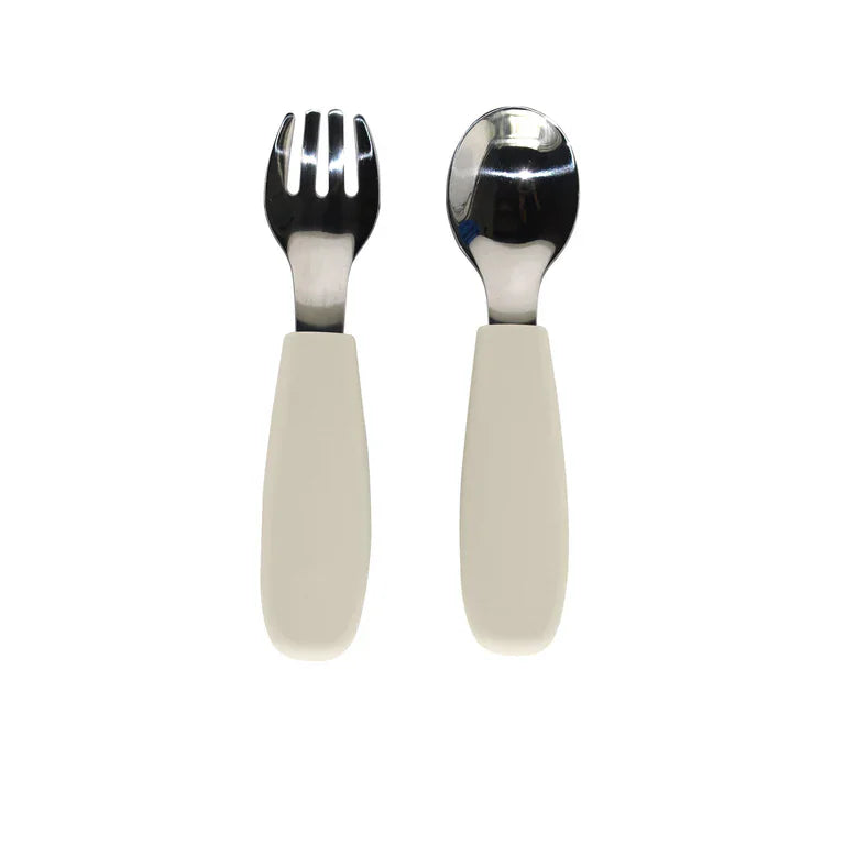 Nouka - Fork and Spoon - Toddler Cutlery Set