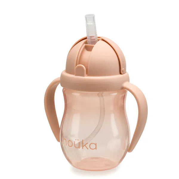 Nouka - Non-Spill Weighted Straw Cup - 8 oz