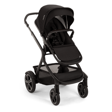 Nuna - DEMI Next Stroller with Rider Board Caviar Double Strollers