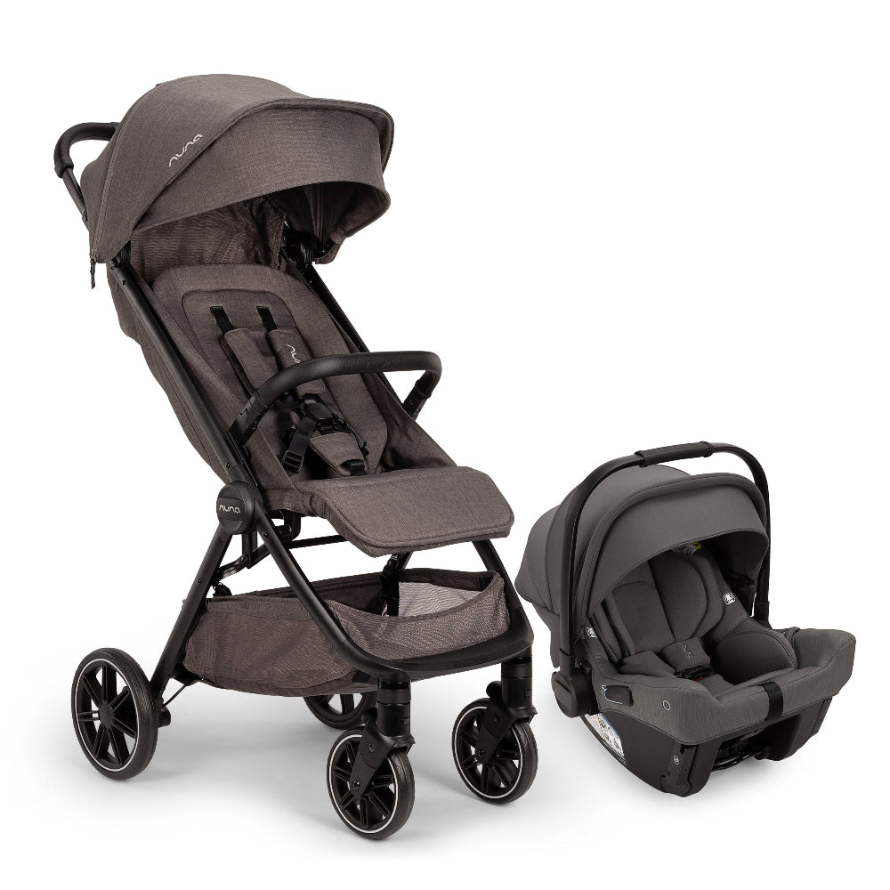 Nuna - TRVL lx + PIPA urbn Travel System - Lightweight Travel Stroller & Infant Car Seat