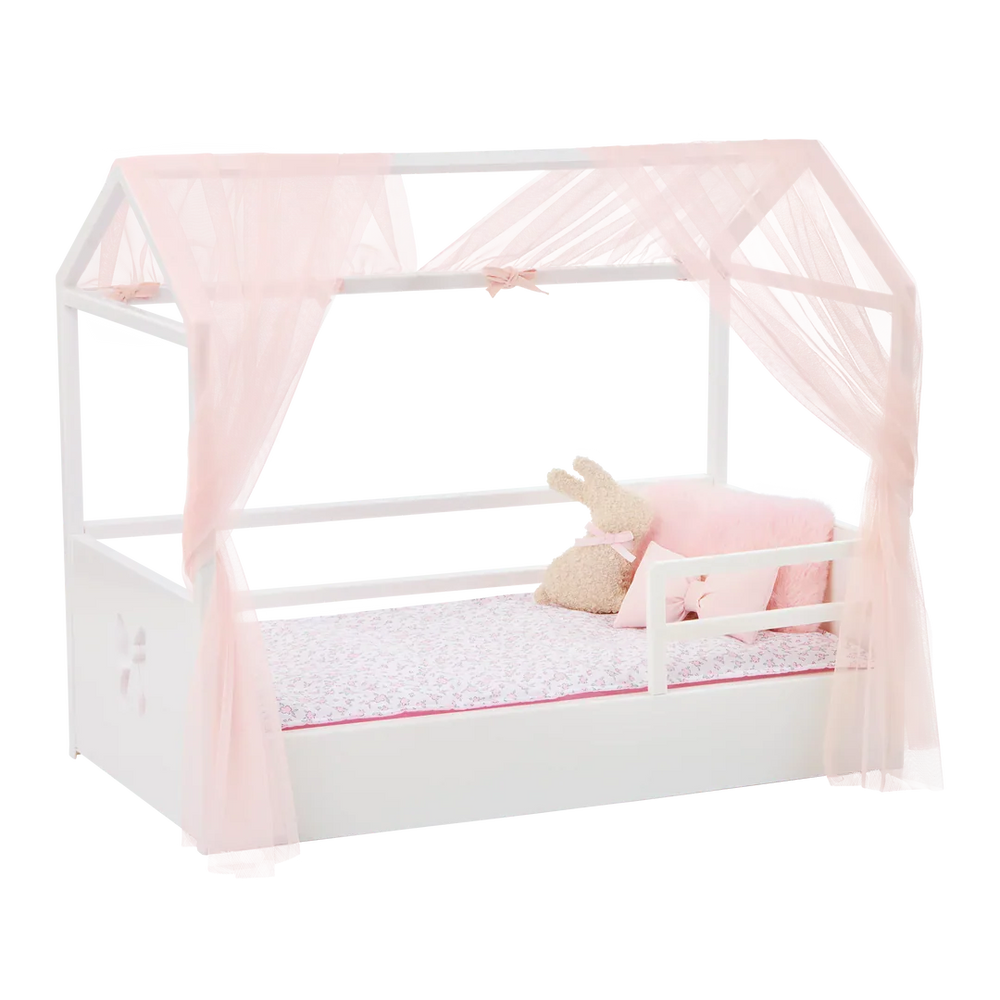 Our Generation - Enchanting Canopy Bed Set for 18" Dolls