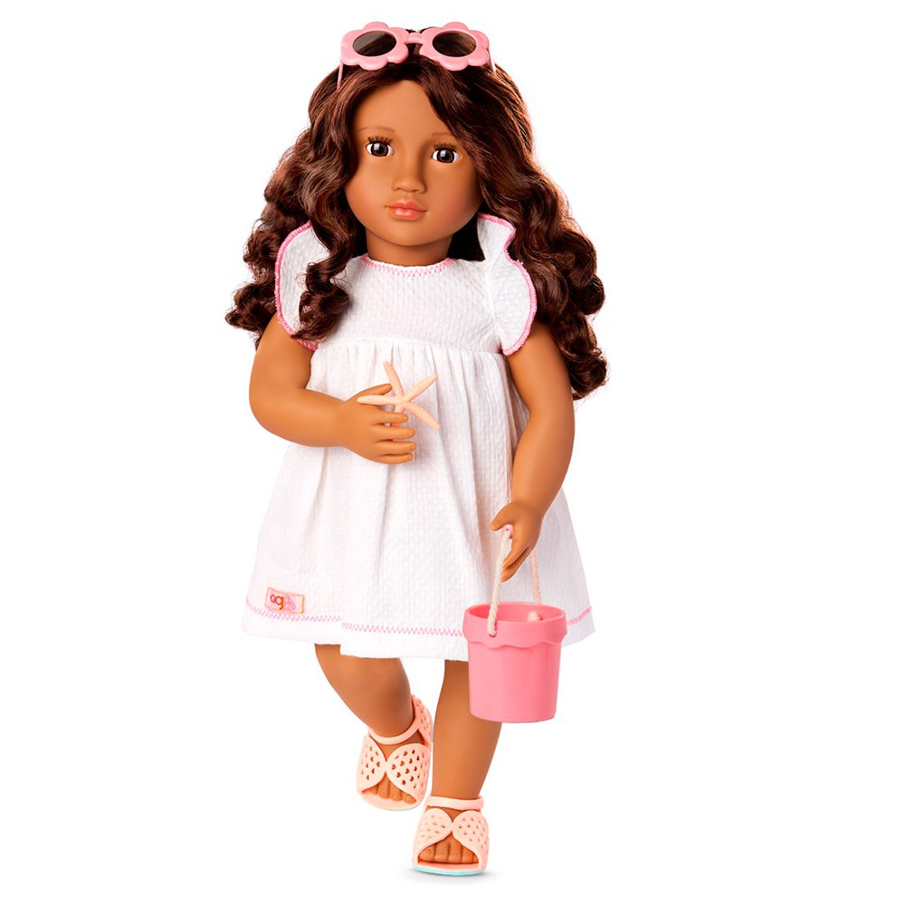 Our Generation - Gabriela Doll & Beach Accessories - 18"