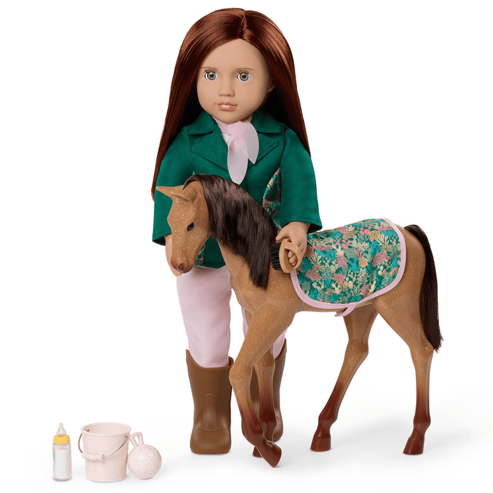 Our Generation - Philippa 46 cm Doll & Foal Set