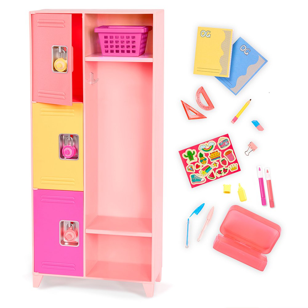 Our Generation - School Spirit Locker Set - 18" Dolls