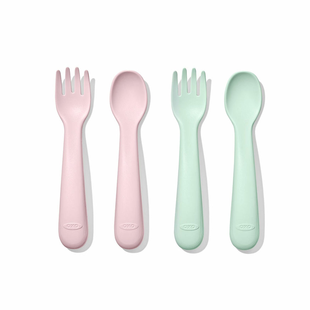 OXO Tot - Fork & Spoon Set (4pc)