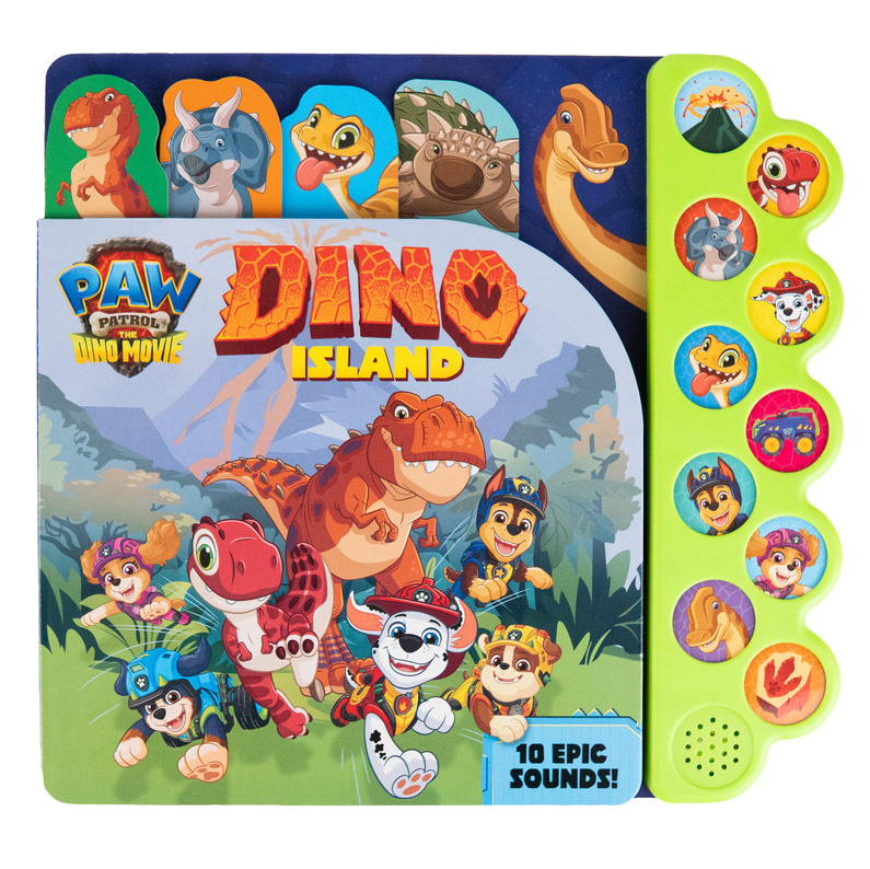 PAW Patrol - Dino Island - Interactive Sound Board Book