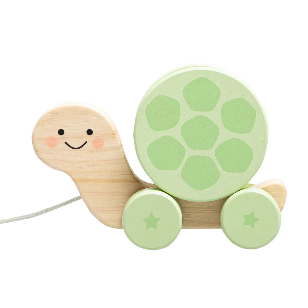 Pearhead - Wooden Pull-Along Turtle Toy