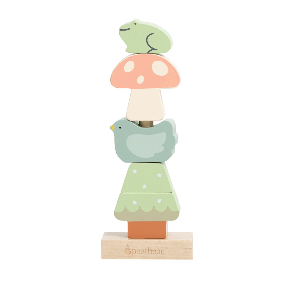 Pearhead - Woodland Stacking Toy