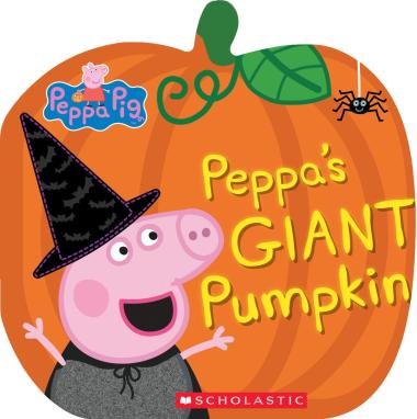 Peppa Pig: Peppa's Giant Pumpkin - Pumpkin Shaped Board Book