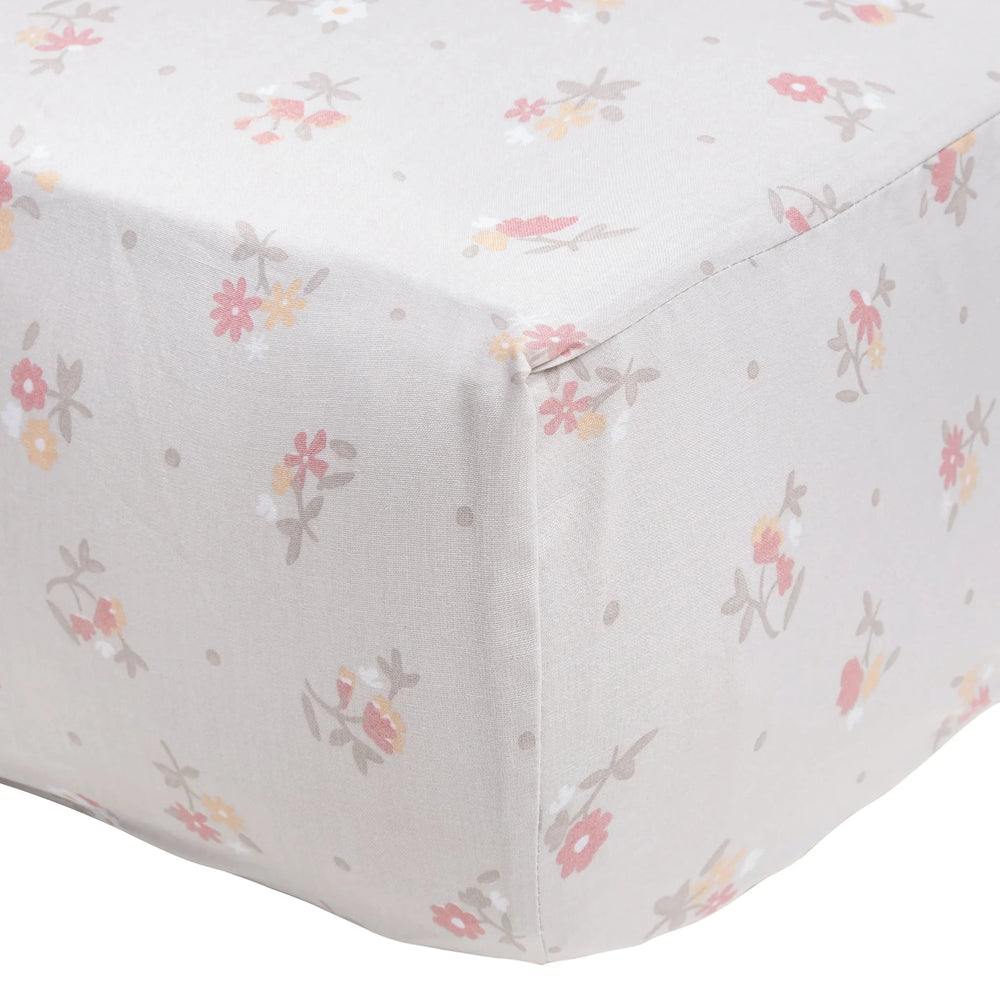 Perlim Pinpin - Crib Fitted Sheet (Printed)