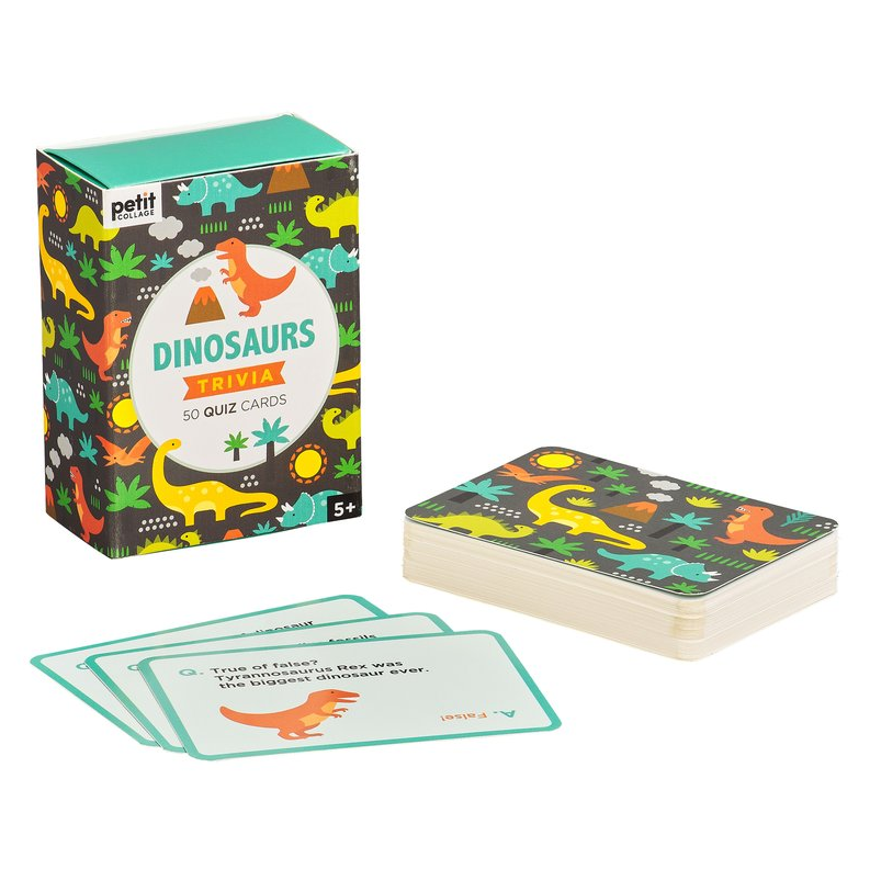 Petit Collage – Dinosaurs Trivia Cards