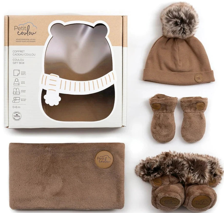 Petit Coulou - Coulou Baby Gift Box - 4 Piece Set