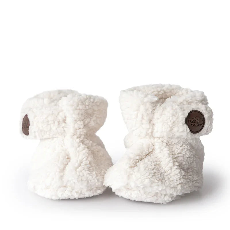 Petit Coulou - Sherpa Winter Baby Booties