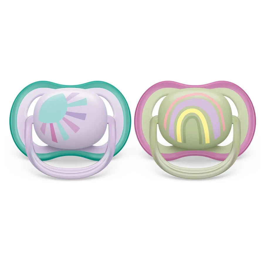 Phillip Avent - Printed Ultra Air Pacifier - 2 pack