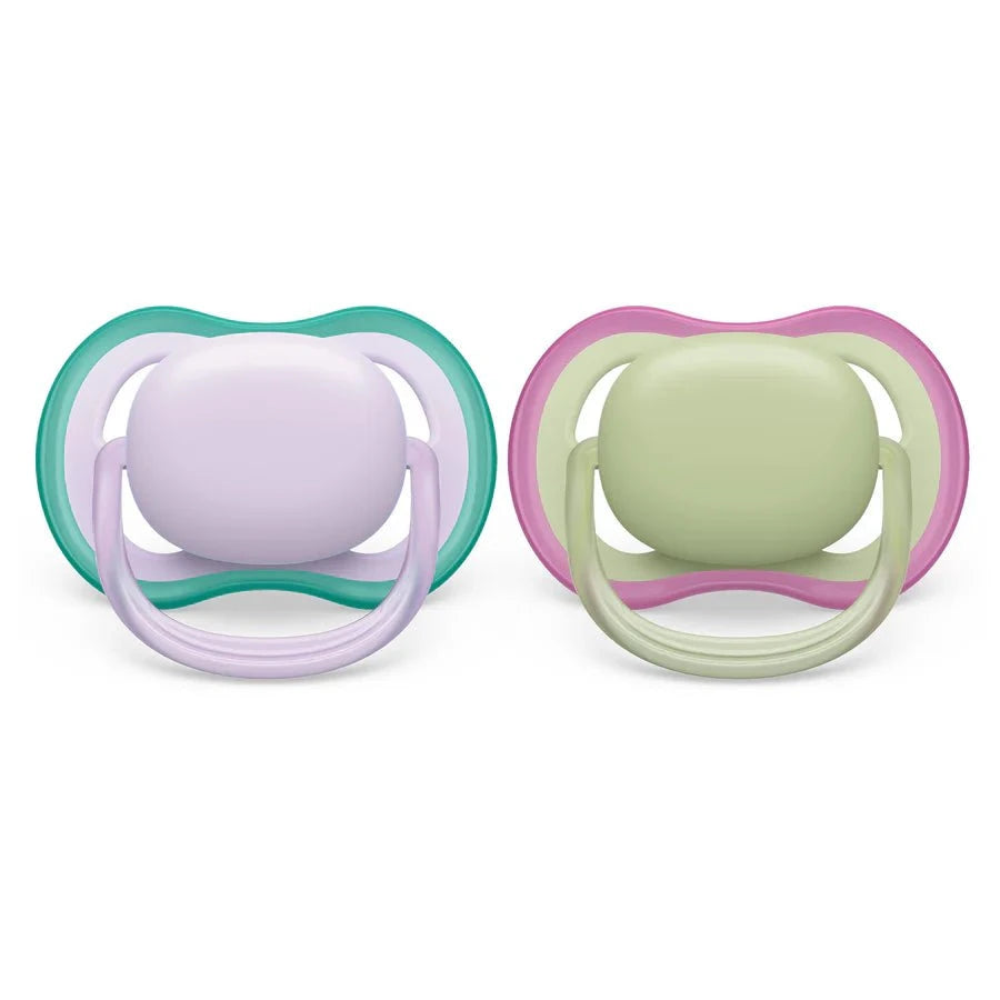 Phillips Avent - Solid Ultra Air Pacifier - 2 pack