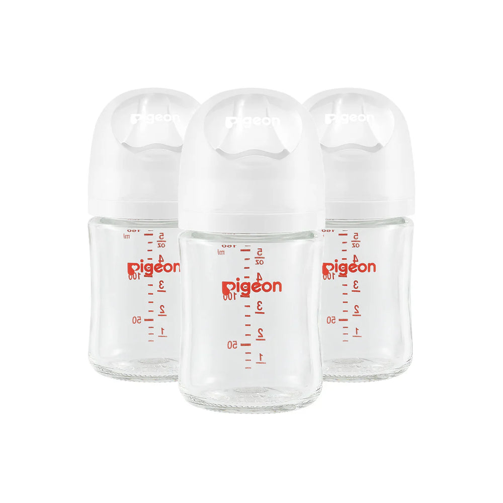 Pigeon - Glass Bottle 5oz (0M+) - 3 Pack