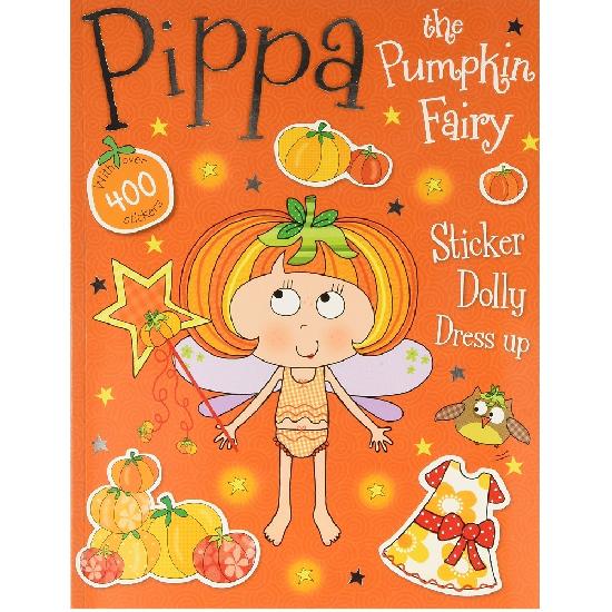 Pippa The Pumpkin Fairy Sticker Dolly Dress-Up Book