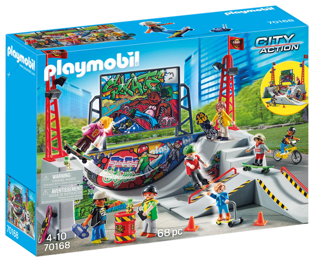 PLAYMOBIL - City Action Skate Park - Play Set