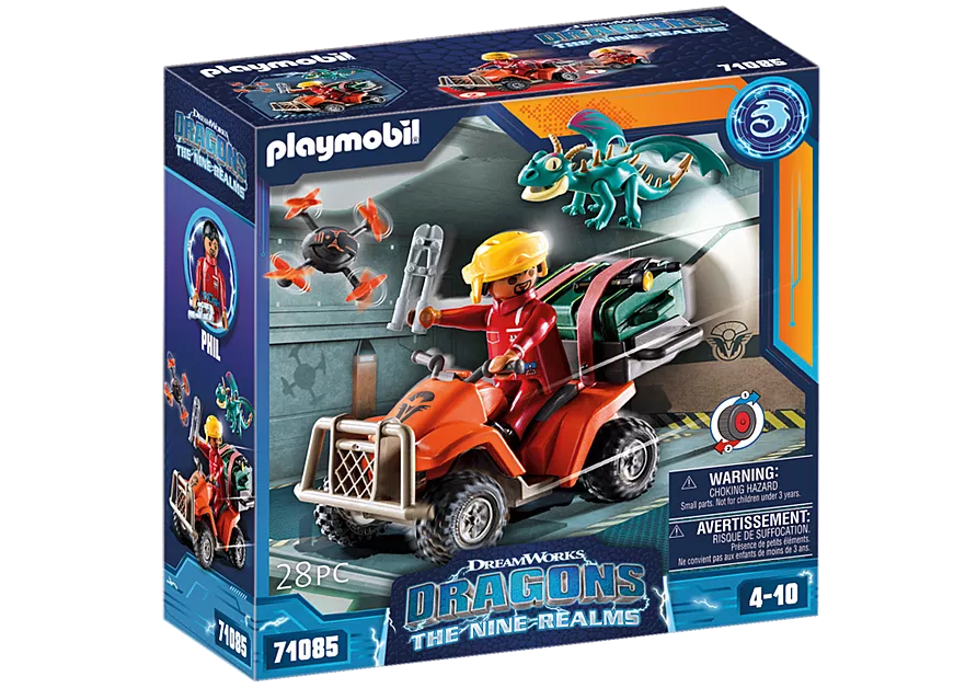 Playmobil - Dragons Nine Realms: Icaris Quad Play Set