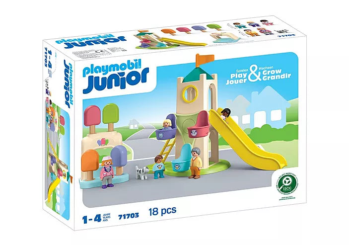 Playmobil - JUNIOR: Adventure Tower with Ice Cream Booth