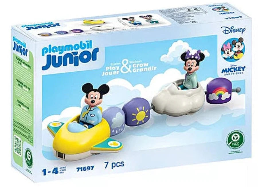 Playmobil - JUNIOR & Disney: Mickey Mouse's & Minnie Mouse's Cloud Ride