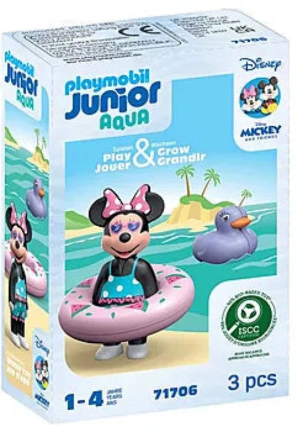 Playmobil - JUNIOR & Disney: Minnie Mouse's Beach Trip