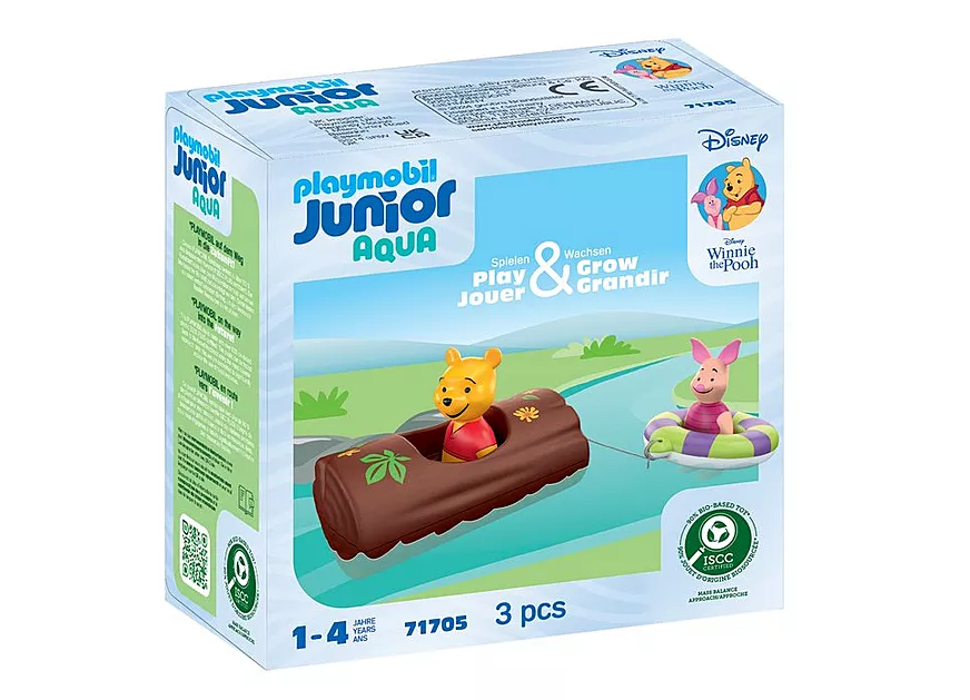 Playmobil - JUNIOR & Disney: Winnie the Pooh's & Piglet's Water Adventure Play Set