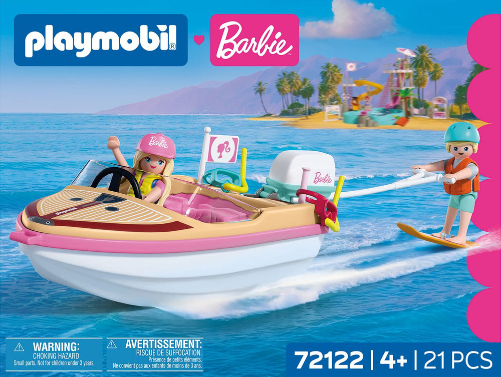 Playmobil - PLAYMOBIL x Barbie Adventure Boat Play Set