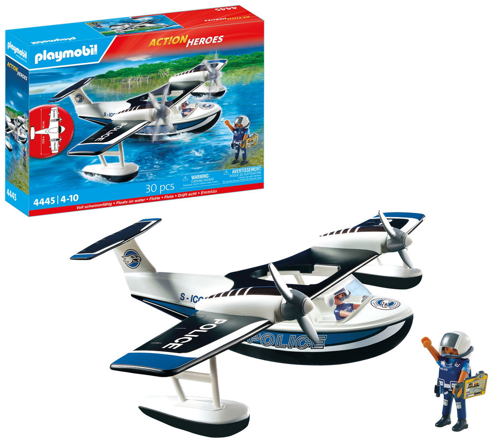 Playmobil - Police Seaplane Play Set