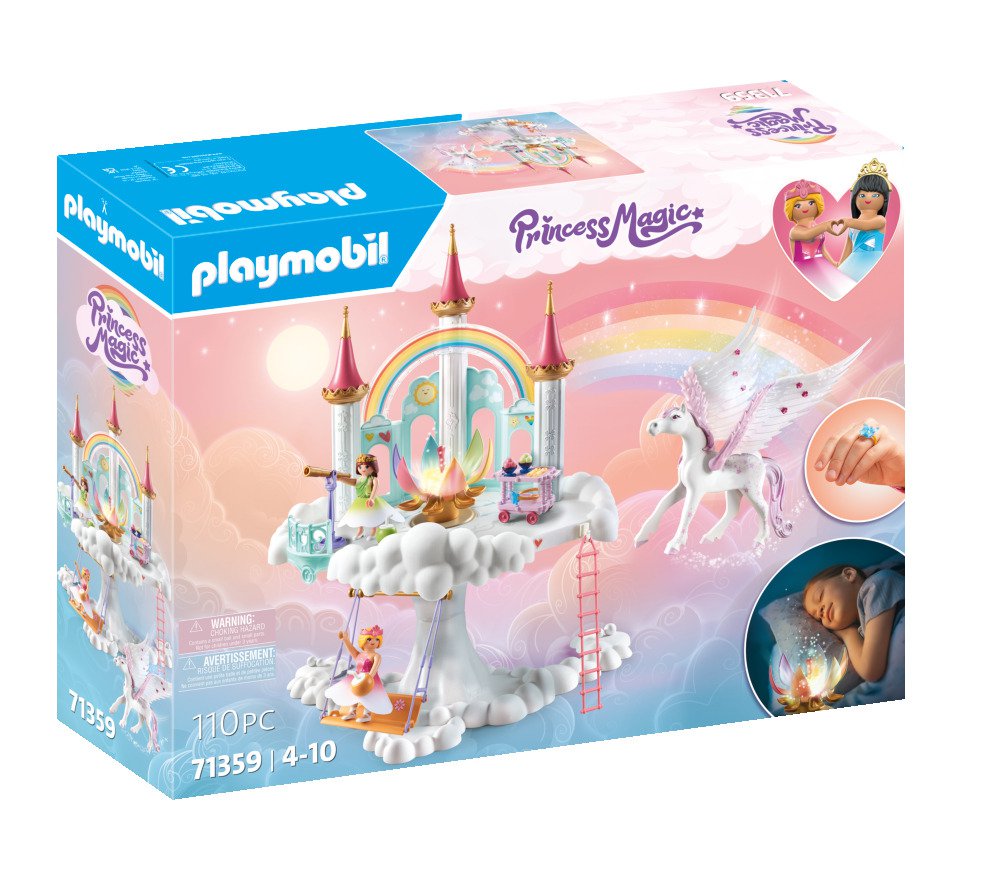 PLAYMOBIL - Princess Magic Rainbow Castle in the Clouds