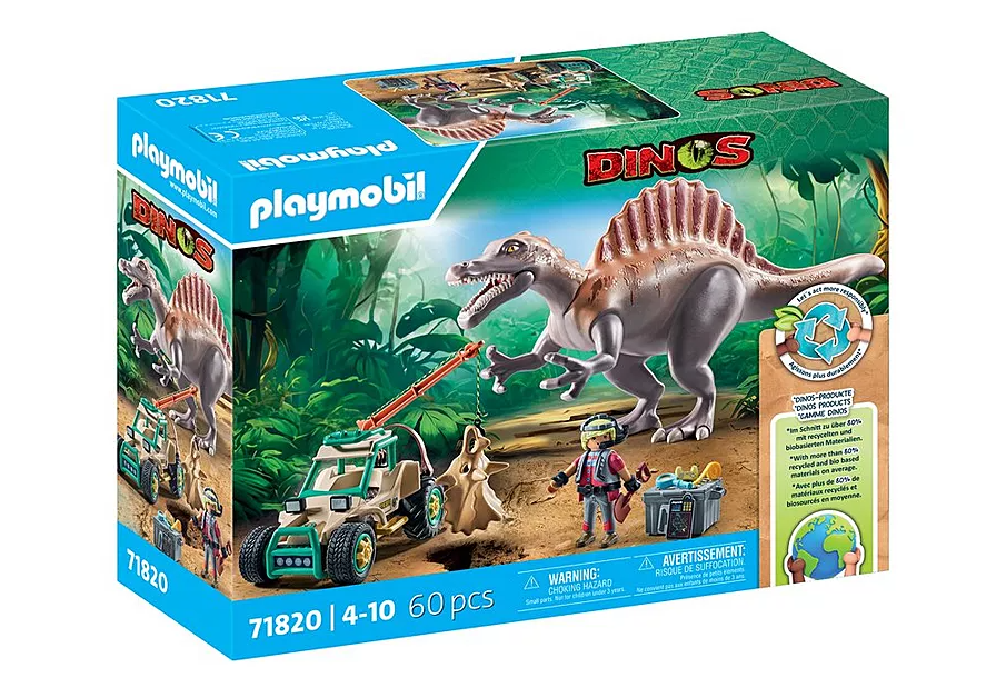 Playmobil - Spinosaurus Attack at Dinosaur Excavation
