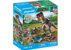 Playmobil - T-Rex Track & Trace Path Play Set