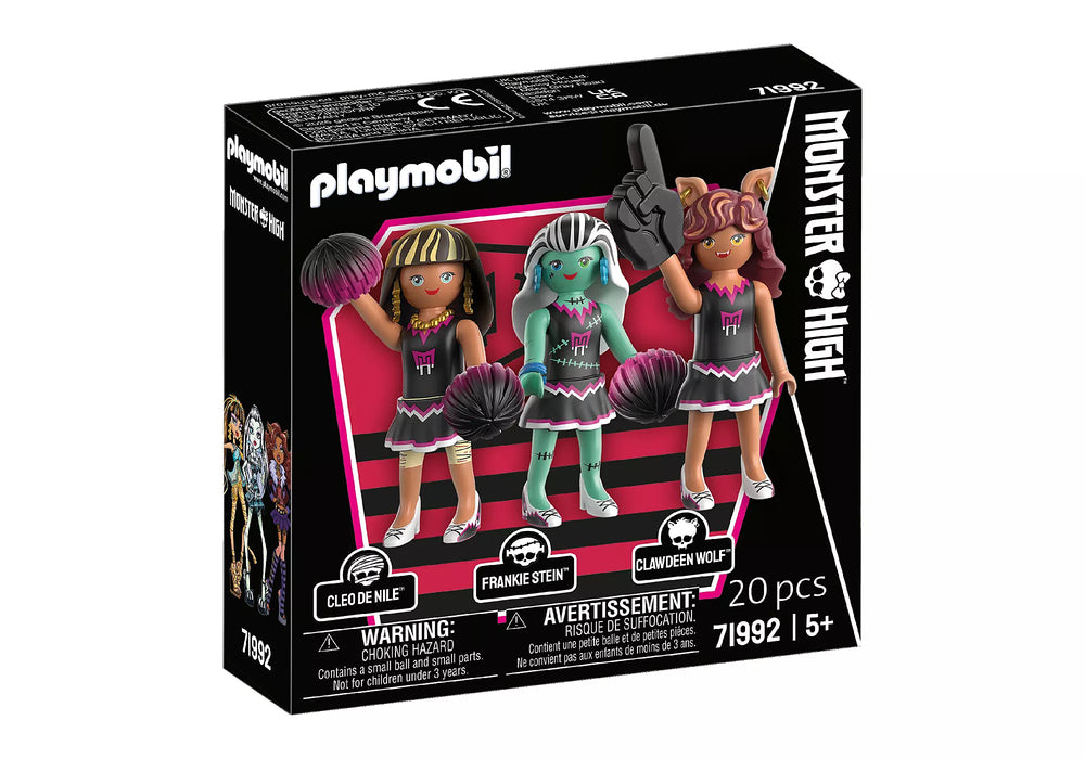 PLAYMOBIL x Monster High - Fear Squad - 3 Cheerleader Figures with Pom-Poms