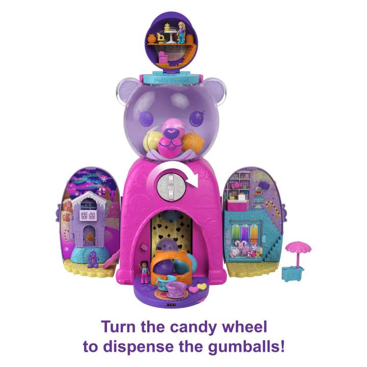 Polly Pocket Gumball Machine Fun Polly Pocket Gumball Machine Fun