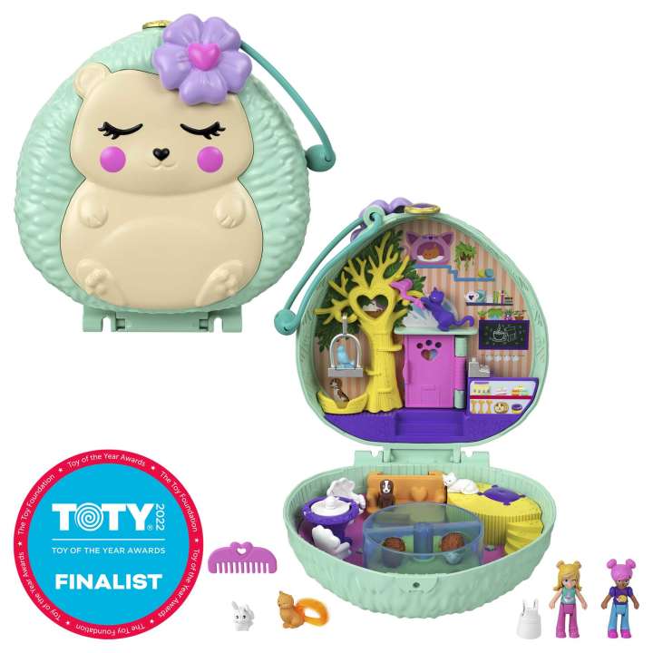 Polly Pocket - Hedgehog Coffee Shop Compact