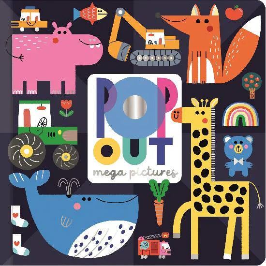 Pop Out Mega Pictures Board Book