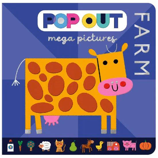 Pop Out Mega Pictures: Farm - Board Book