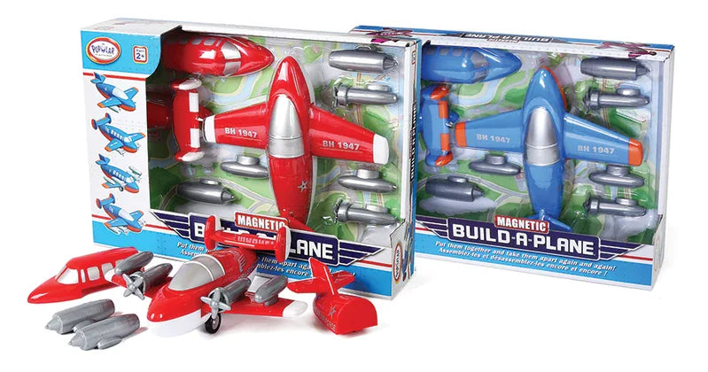 Popular Playthings - Magnetic Build-A-Plane Construction Toy