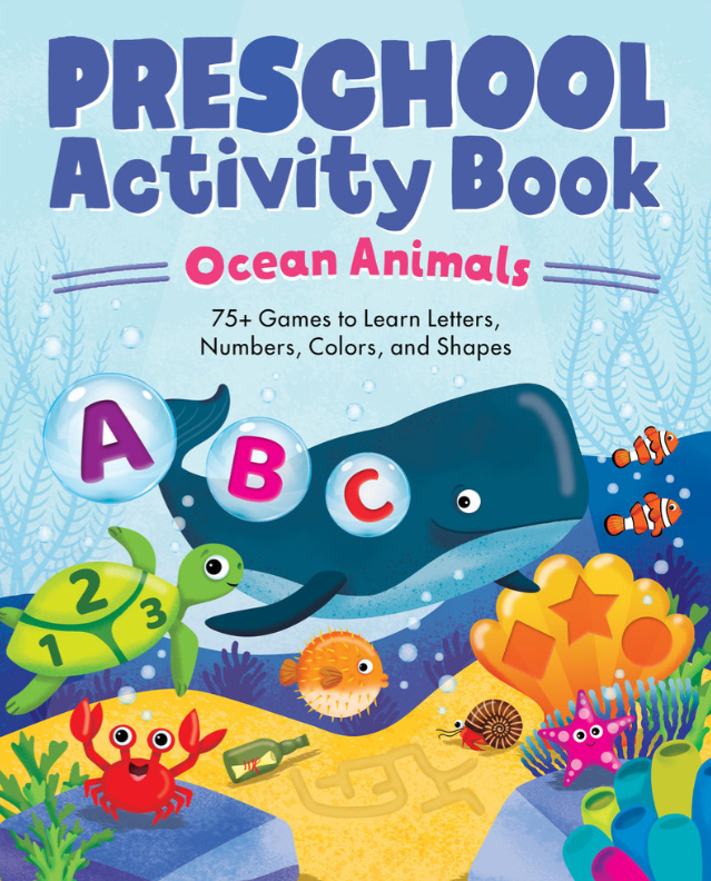Preschool Activity Book: Ocean Animals