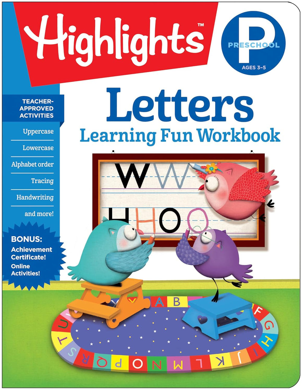 Preschool Letters Workbook - Paperback