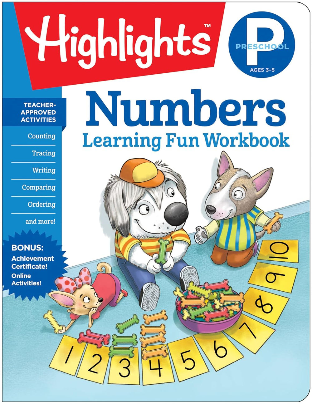 Preschool Numbers Workbook - Paperback