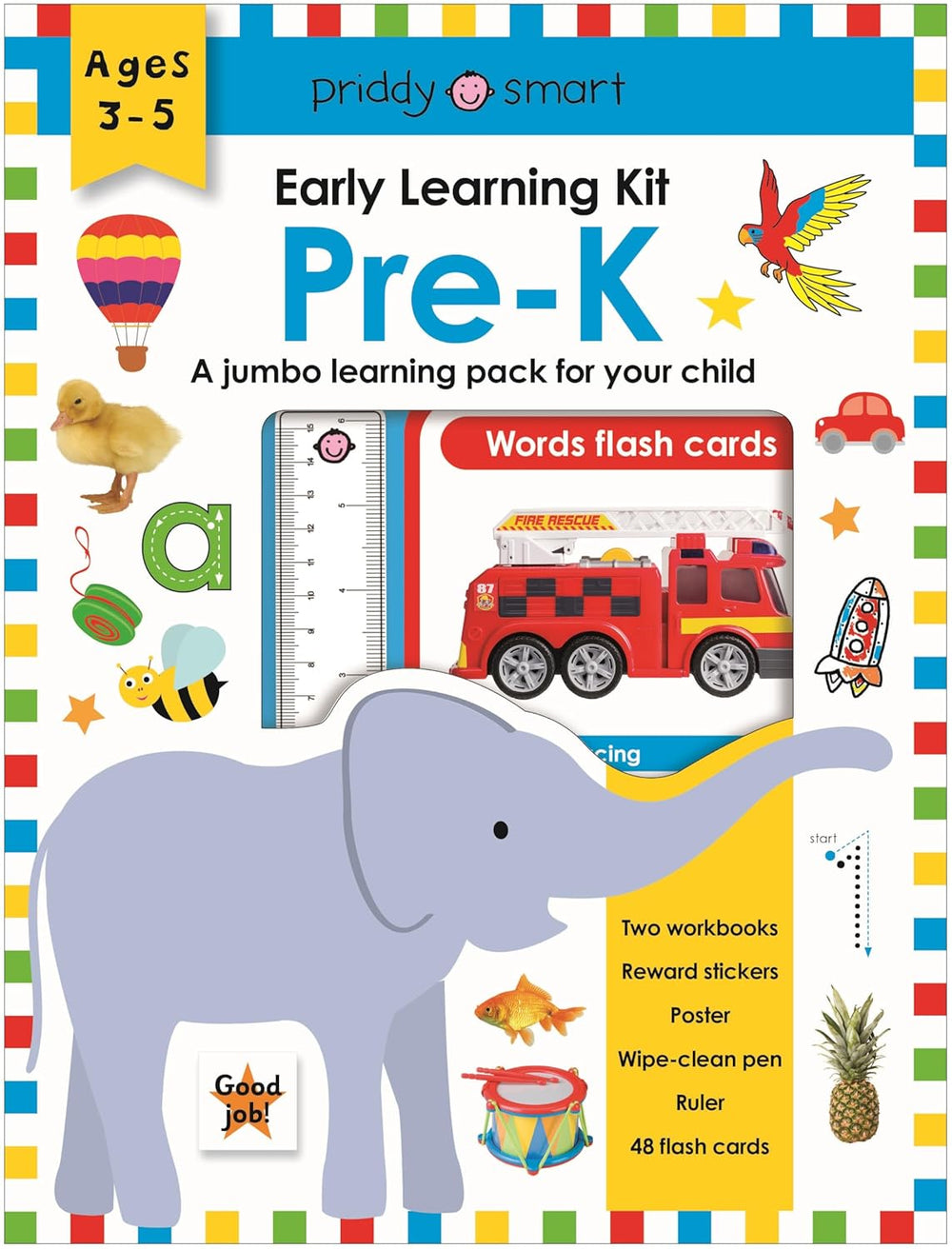 Priddy Smart - Early Learning Kit Pre-K: A Jumbo Learning Pack for Your Child