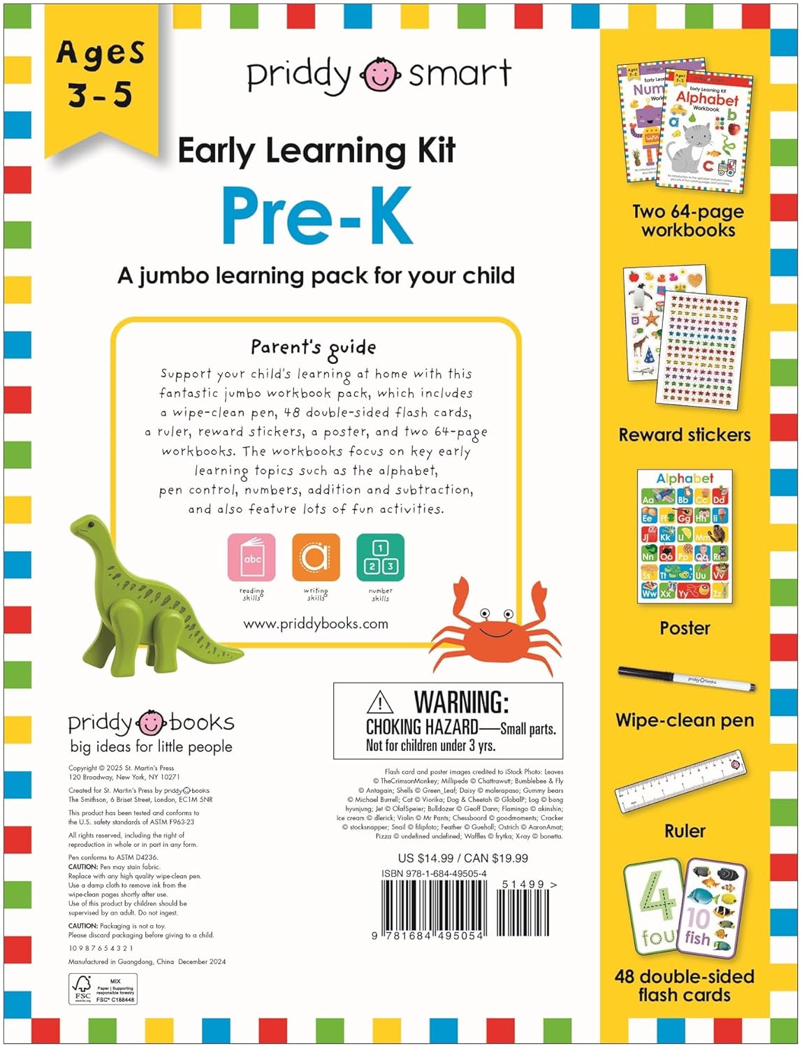 Priddy Smart - Early Learning Kit Pre-K: A Jumbo Learning Pack for You ...